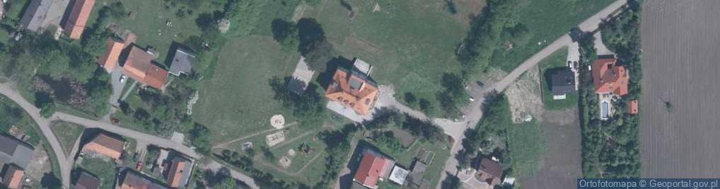 Zdjęcie satelitarne Pałac w Polakowicach