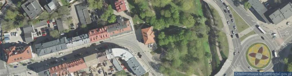 Zdjęcie satelitarne Pałacyk gościnny Branickich