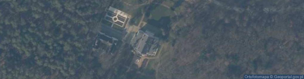 Zdjęcie satelitarne Pałacyk Trzebieradz