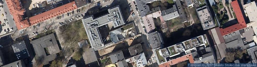 Zdjęcie satelitarne Pałacyk Z. Okoniewskiego