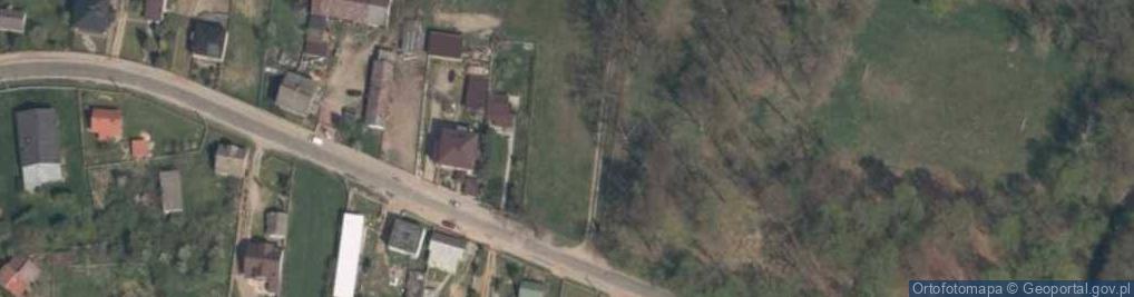 Zdjęcie satelitarne Zespół dworsko - parkowy w Kliczkowie Małym