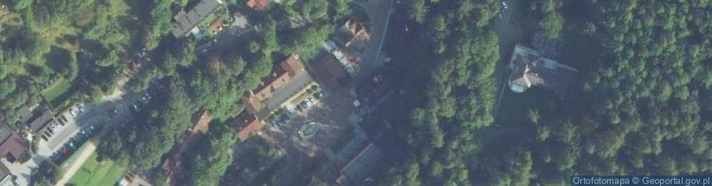 Zdjęcie satelitarne I Love Szczawnica