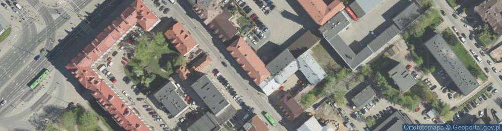 Zdjęcie satelitarne KM PSP Białystok
