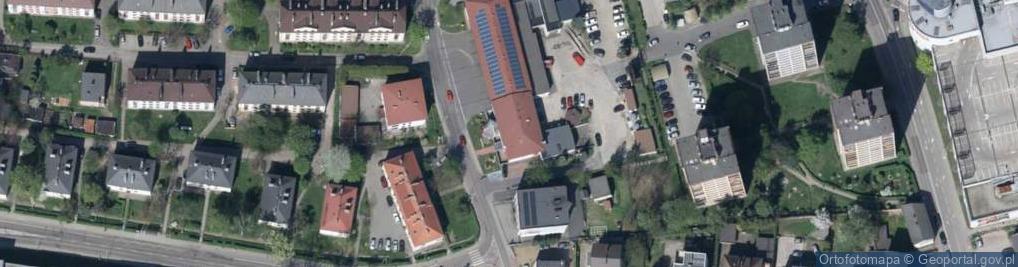 Zdjęcie satelitarne KM PSP Rybnik