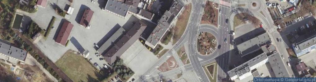 Zdjęcie satelitarne KM PSP Rzeszów