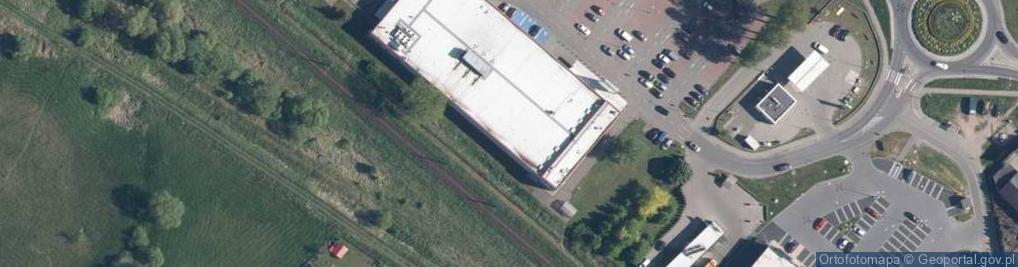 Zdjęcie satelitarne KP PSP Białogard