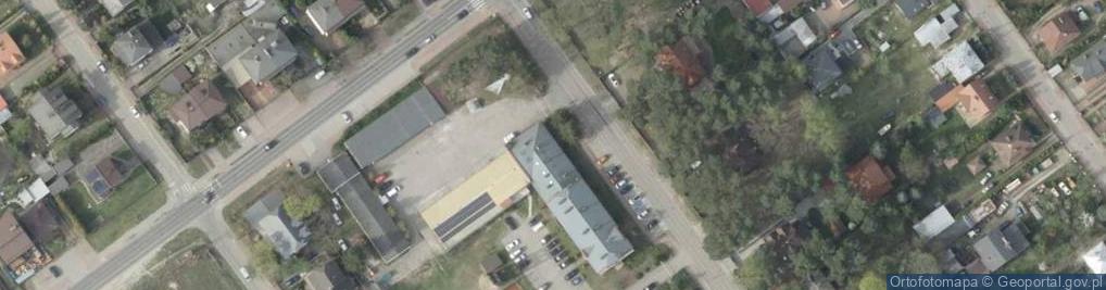Zdjęcie satelitarne KP PSP Wołomin