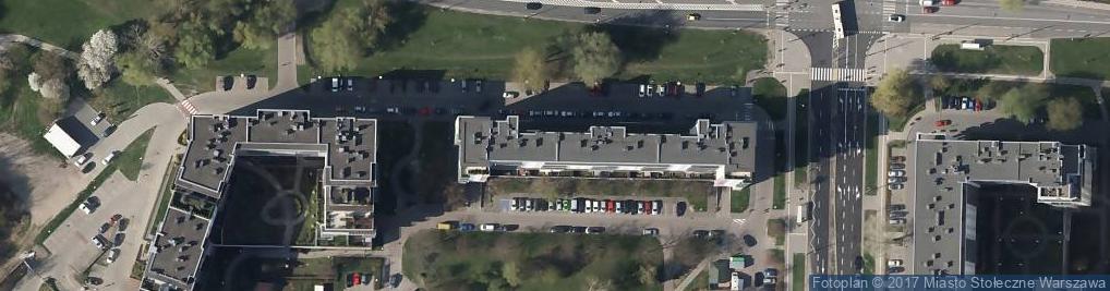 Zdjęcie satelitarne Papa John's