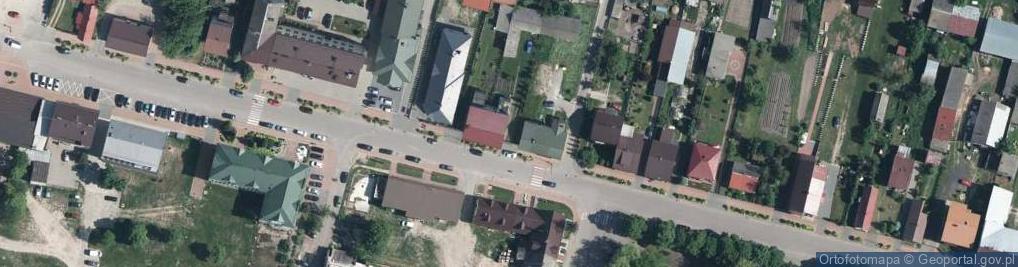 Zdjęcie satelitarne Handel Art. Szkolnymi i Biurowymi Grzegorz Biaduń