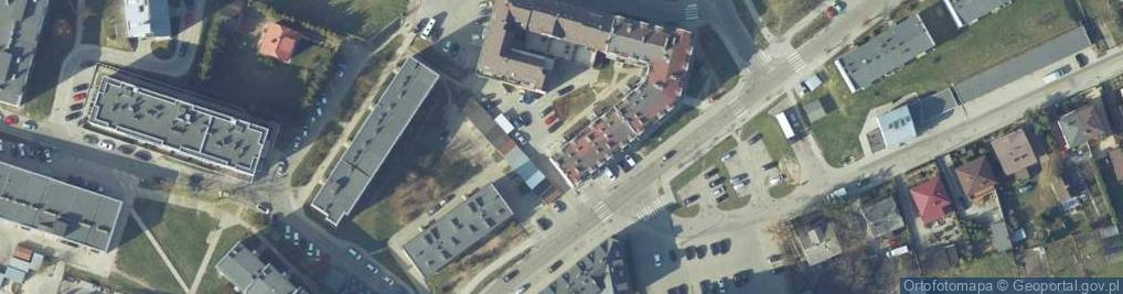 Zdjęcie satelitarne KLEKS Hurtownia Papiernicza