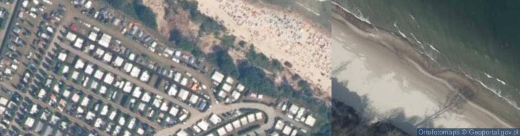 Zdjęcie satelitarne Loty żaglowe na klifie