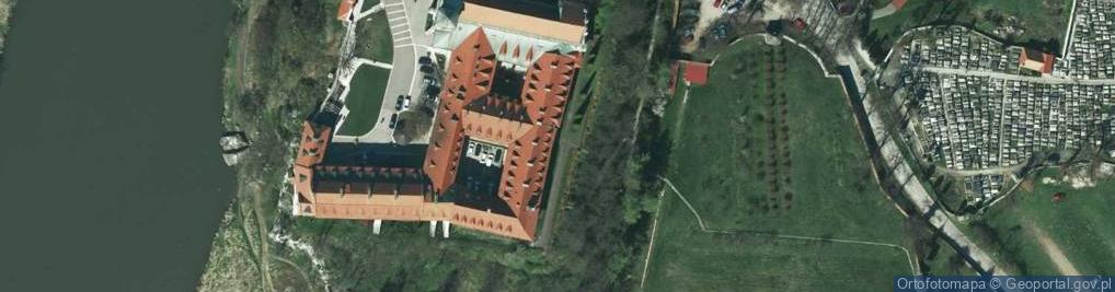 Zdjęcie satelitarne Ogród oo. Benedyktynów