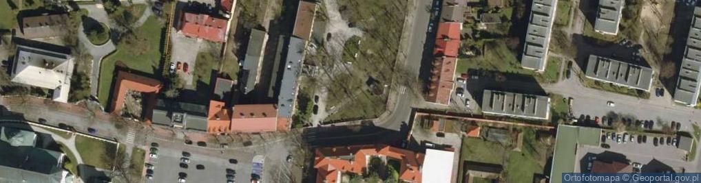 Zdjęcie satelitarne Ogród Saski