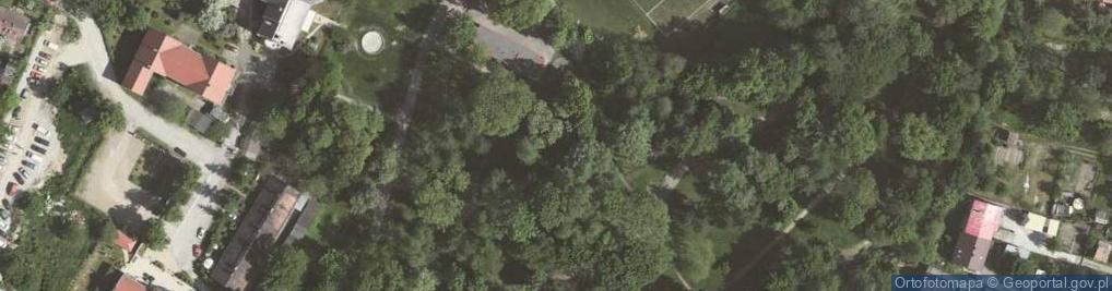 Zdjęcie satelitarne Park A.i E. Jerzmanowskich