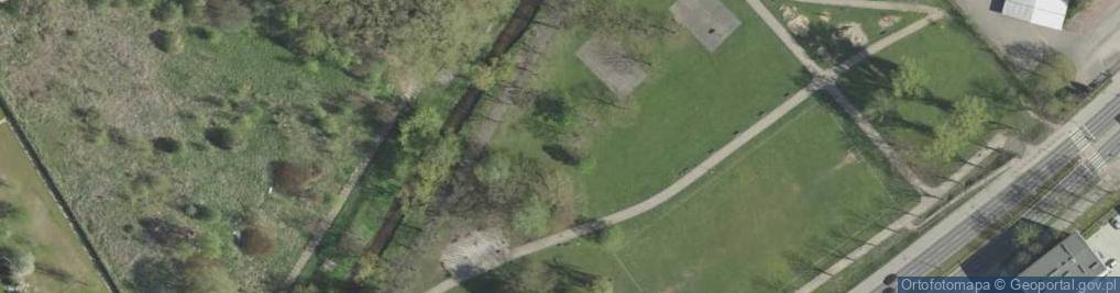 Zdjęcie satelitarne Park Antoniuk
