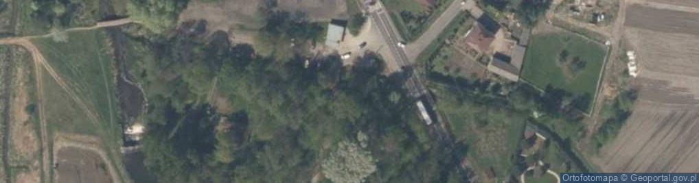 Zdjęcie satelitarne Park Arkadia Heleny Radziwiłłowej