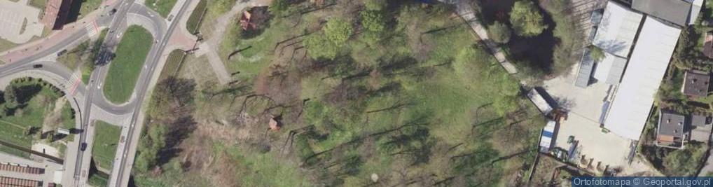 Zdjęcie satelitarne Park Browarniany
