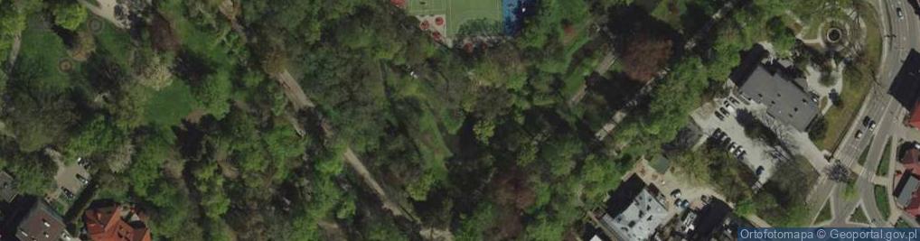 Zdjęcie satelitarne Park Centralny