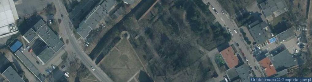 Zdjęcie satelitarne Park Chopina