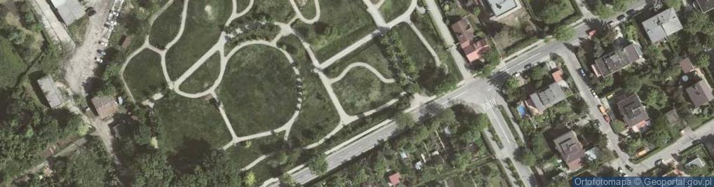 Zdjęcie satelitarne Park Dębnicki