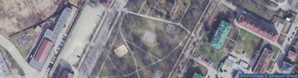 Zdjęcie satelitarne Park Fabryczny