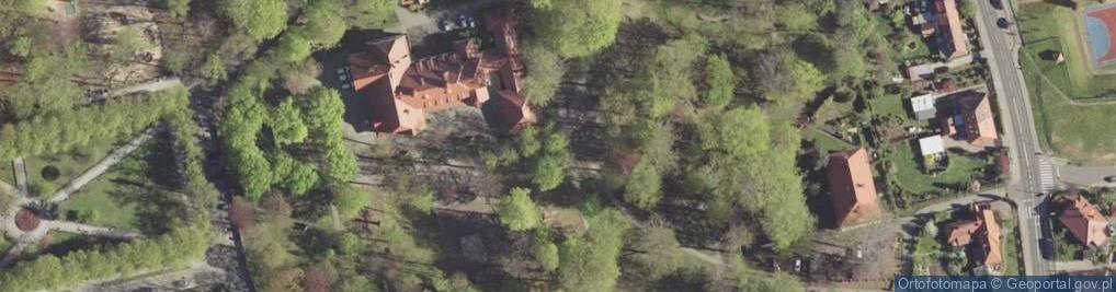 Zdjęcie satelitarne Park Giszowiecki