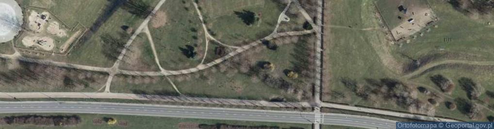 Zdjęcie satelitarne Park Górczyński