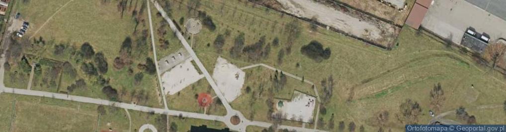 Zdjęcie satelitarne Park Górki Czarnowskie