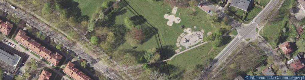 Zdjęcie satelitarne Park Górniczy