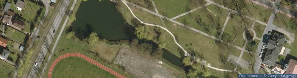 Zdjęcie satelitarne Park Ignacego Włodzimierza Garbolewskiego