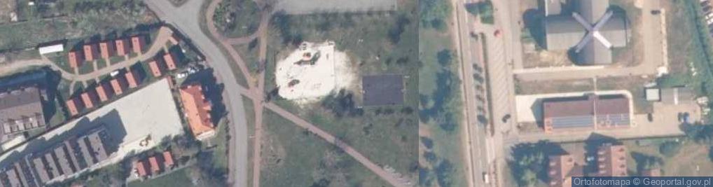 Zdjęcie satelitarne Park im. Jana Pawła II