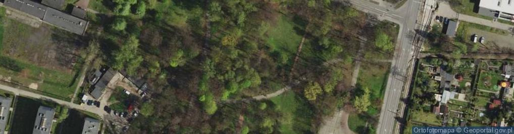 Zdjęcie satelitarne Park im Mickiewicza