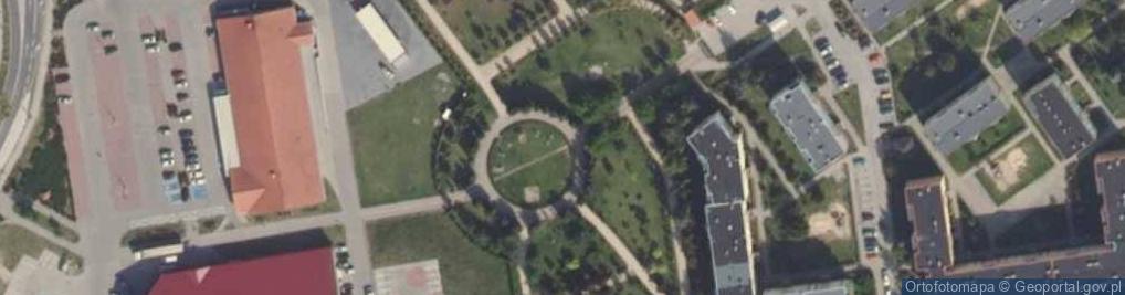 Zdjęcie satelitarne Park im. Tura
