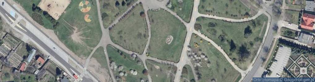 Zdjęcie satelitarne Park im. Władysława Łokietka