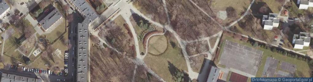Zdjęcie satelitarne Park Inwalidów Wojennych