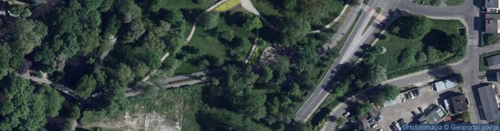 Zdjęcie satelitarne Park Jagielloński