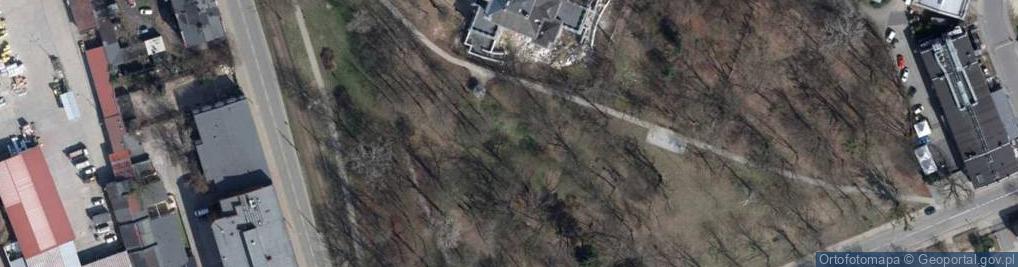 Zdjęcie satelitarne Park Jana Kilińskiego