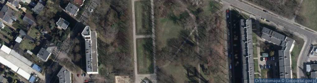 Zdjęcie satelitarne Park Legionów