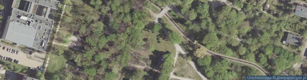 Zdjęcie satelitarne Park Leśniczówka