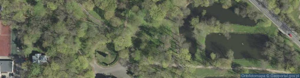 Zdjęcie satelitarne Park Lubomirskich