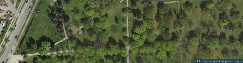 Zdjęcie satelitarne Park Marii Dąbrowskiej