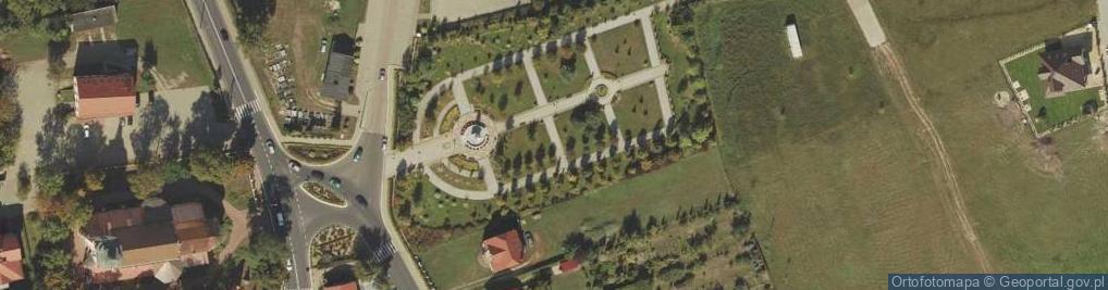 Zdjęcie satelitarne Park Miejski Kazimierza Wielkiego