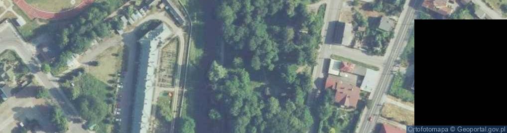 Zdjęcie satelitarne Park Miejski w Staszowie