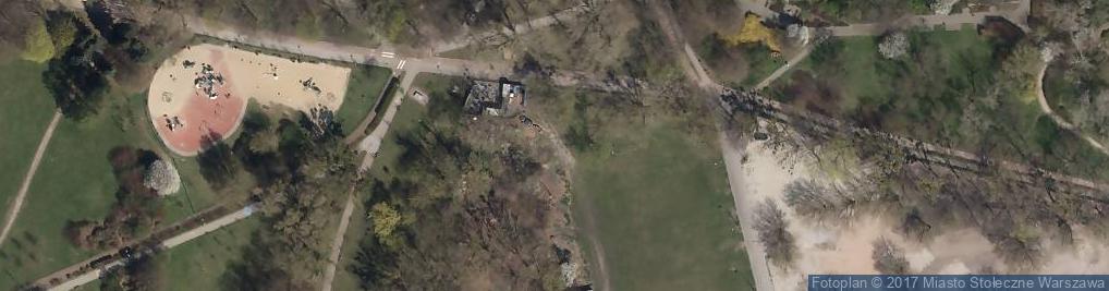 Zdjęcie satelitarne Park Moczydło