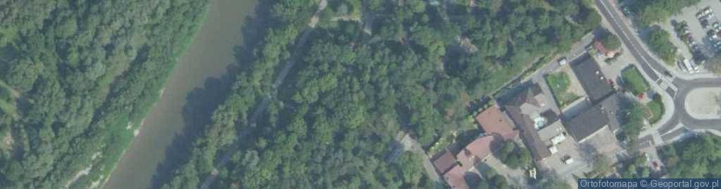 Zdjęcie satelitarne Park Myślenice- Zarabie