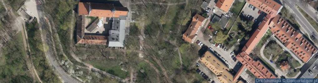 Zdjęcie satelitarne Park na Górkach Podominikańskich