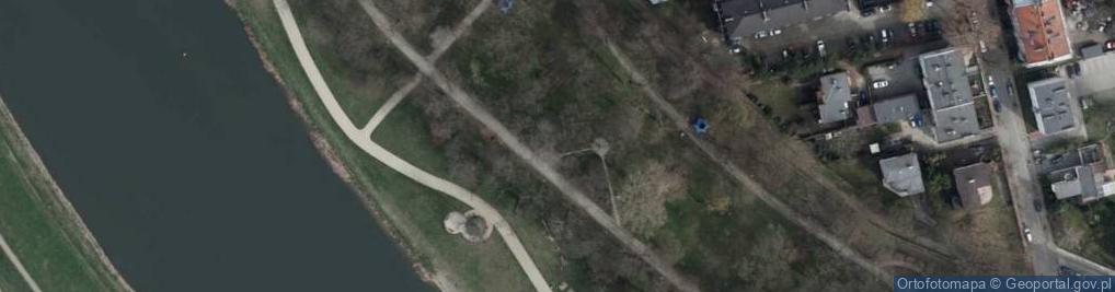 Zdjęcie satelitarne Park Nadodrzański