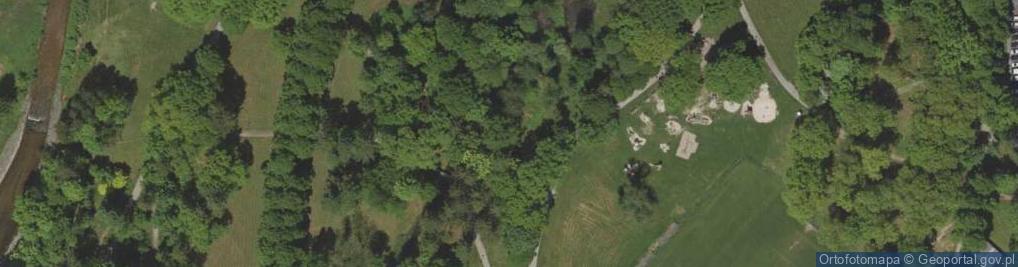Zdjęcie satelitarne Park Norweski