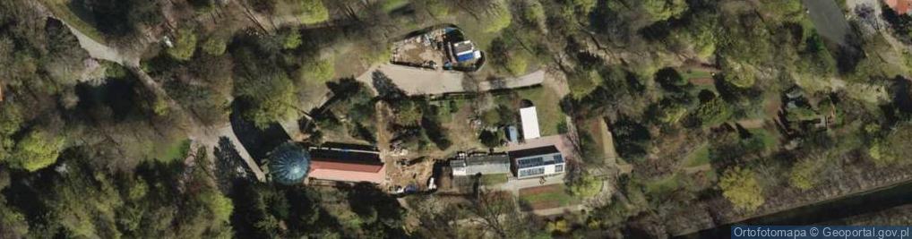 Zdjęcie satelitarne Park Oliwski im. A. Mickiewicza