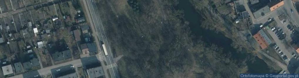 Zdjęcie satelitarne Park Papieża Jana Pawła II